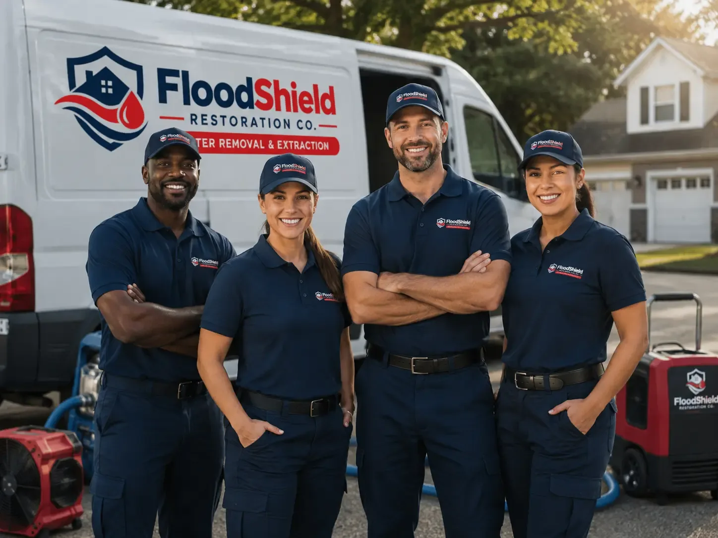 Flood Damage Restoration company in Belpre, KS